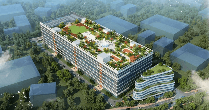 江碧环保科技创新产业园工业废水集中处理厂投入使用